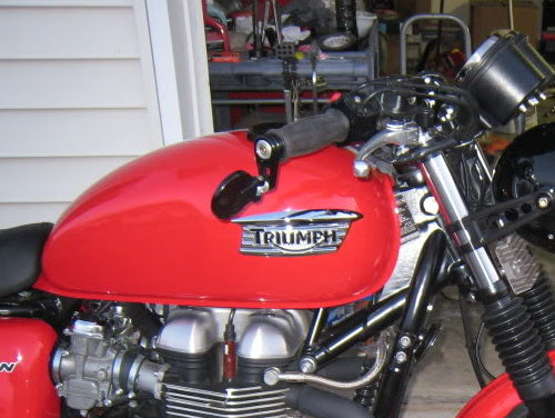 Folding Bar End Mirror