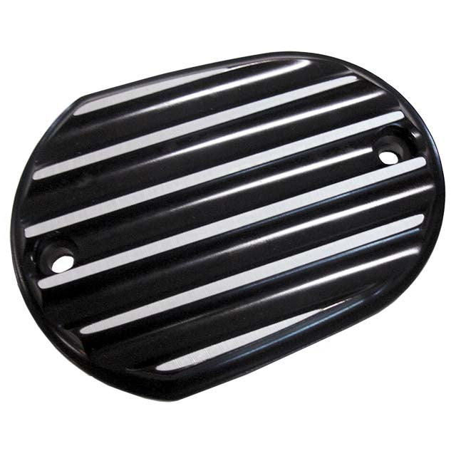 Sportster Front Master Cylinder Cover Finned Black