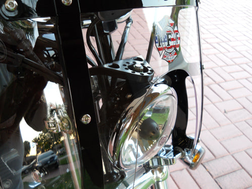 Sportster Headlight Bracket Black