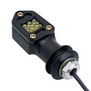 Headlight Bracket Turn Signal Mounts Black