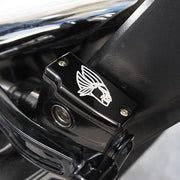 Indian Scout Rear Master Cylinder Cover Finned Black