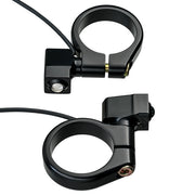 Rat Eye Fork Tube Clamps Black