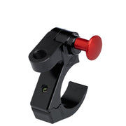 Tri-Lock Adjustable Whip Tube Mount Black