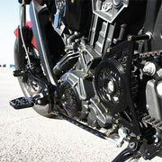 Indian Adjustable Shift Rod Black