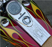 Road King Dash Panel Joker Flame Application