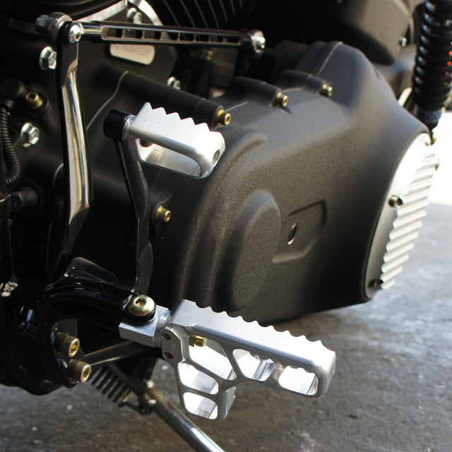 Serrated Heel Pegs Raw