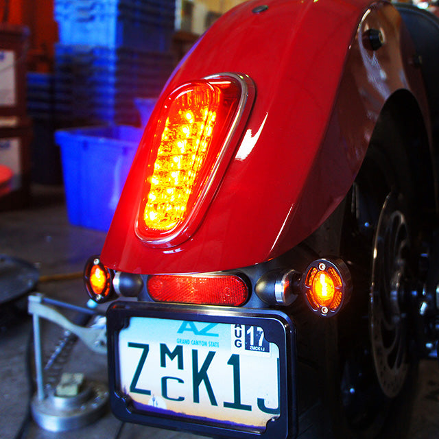 Indian Rear Turn Signal Adapter Black