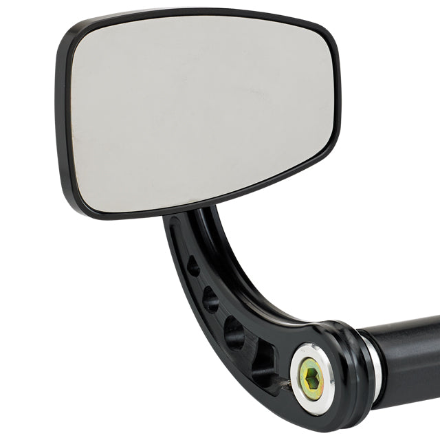 Cafe Style Bar End Mirror Stem C Black