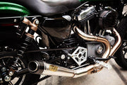 Narrow Serrated Footpegs Raw