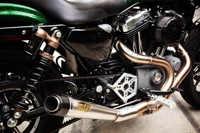Narrow Serrated Footpegs Raw