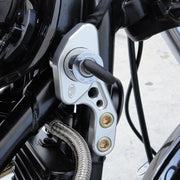 Triumph Ignition Switch Relocation Bracket Right Clear