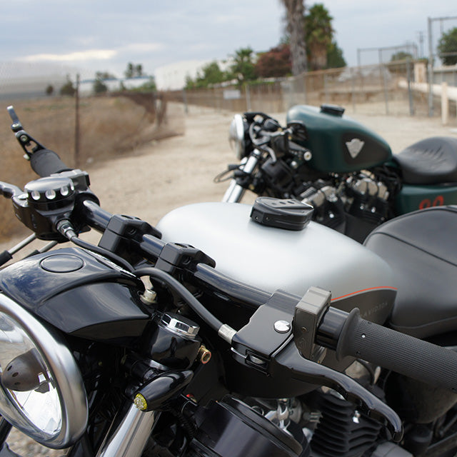 2" Dual Handlebar Clamp Black