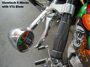 Viewtech 5 Teardrop Mirror with Viewtech 1 Stem