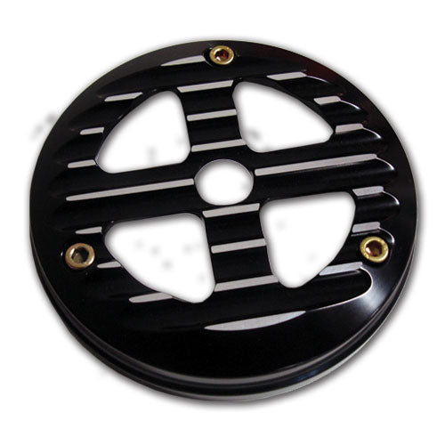 CB750 Cluthc Cover Ducati Style Cut-Out Black