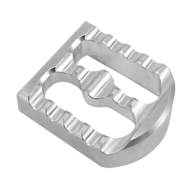 Serrated Brake Pedal Cover Raw