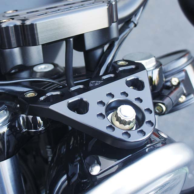 Sportster Headlight Bracket Black