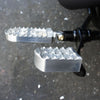 Serrated Brake Pedal Cover Raw