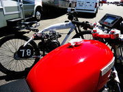 CB750 Fork Tube Plugs Clear (pair) 72 Model