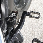 Indian Scout Rear Master Cylinder Cover Finned Black