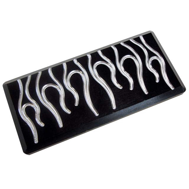 Sportster Headlight Bracket Insert Flame