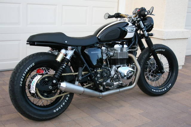 3-1/2" Folding Bar End Mirror Black