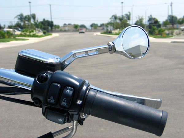 Viewtech 2 Round Mirror Right Chrome