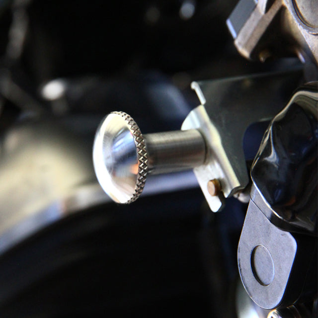 Knurled Triumph Choke Knob Raw
