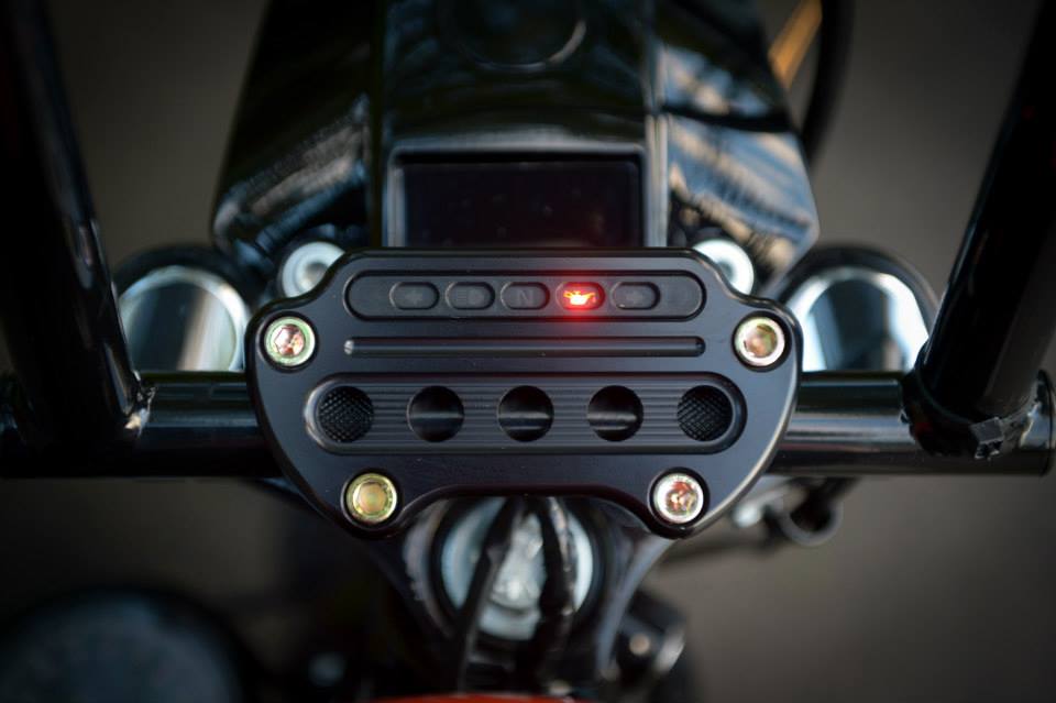 Indicator Handlebar Clamp Black