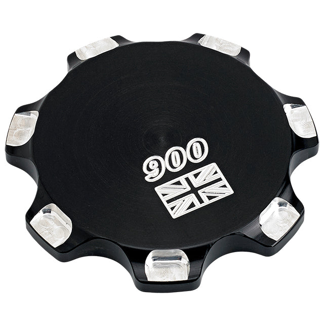 Triumph Billet Gas Cap Union Jack 900 Black