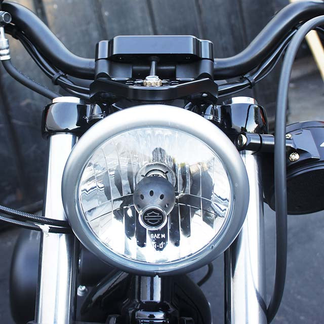 Sportster Headlight Bracket Black
