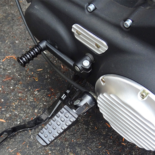 Ribbed Shift Peg Black