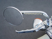 Viewtech 7 Standard 3-1/4 Round Mirror Left Chrome