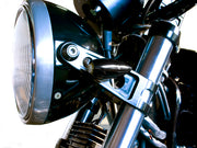 Series 900 Triumph Headlight Bracket Black