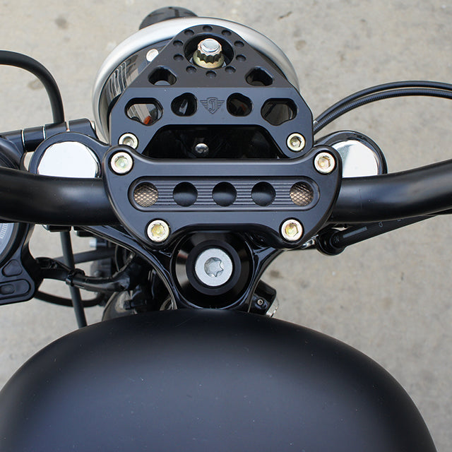 Handlebar Riser Clamps Black