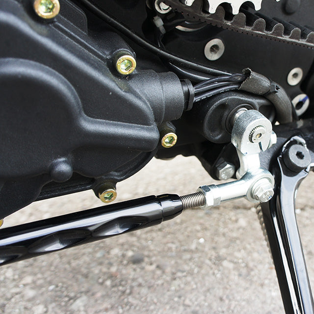 Indian Adjustable Shift Rod Black