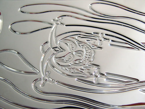 Road King Dash Panel Joker Flame Engraving