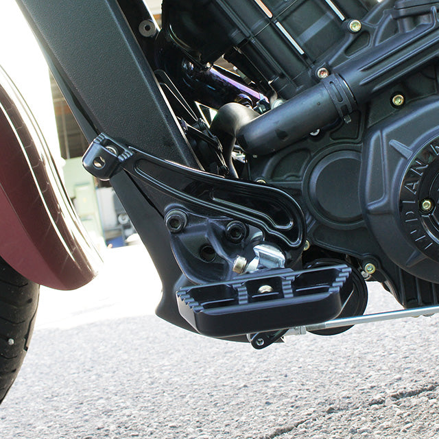 Indian / Victory Mini Serrated Floorboards Black