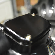 Front Master Cylinder Cover Smooth Black FL, V-Rod