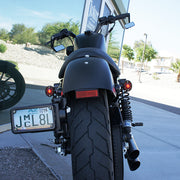 Omega Center Mount Turn Signal Red Black