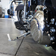 2015-Up FL 5 Hole Derby Cover Finned Chrome