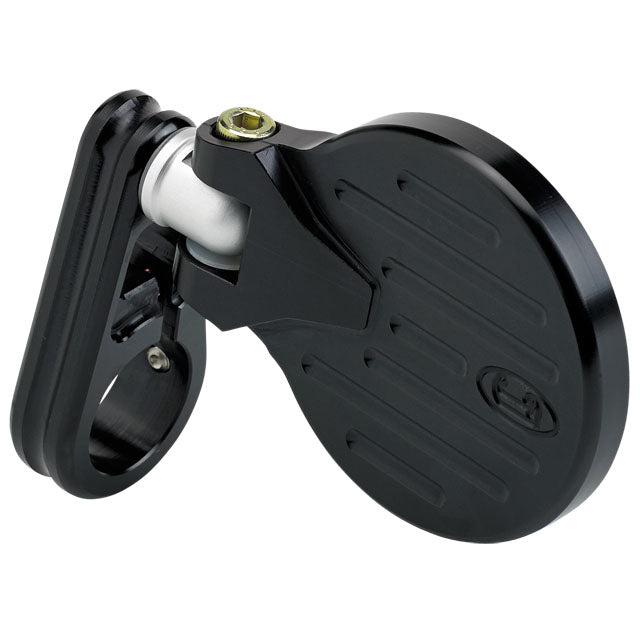 2-1/4 Folding Bar End Mirror Black