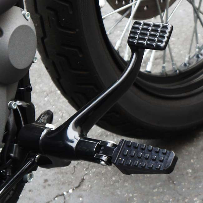Road Racing Right Footpeg Black App