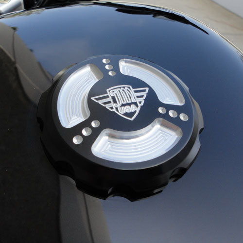 Sportster Gas Cap JM USA Black