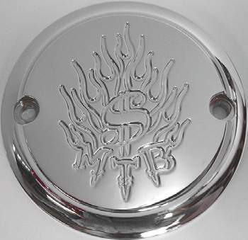 2 Hole Point Cover Chrome Money to Burn