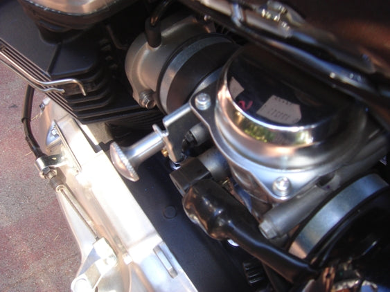 Knurled Triumph Choke Knob Raw