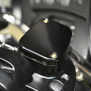 Front Master Cylinder Cover Smooth Black FL, V-Rod