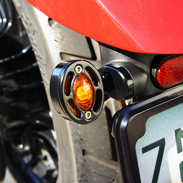 Indian Rear Turn Signal Adapter Black