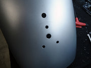 Cafe LED Taillight and License Plate Assembly Installation