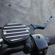 Sportster Front Master Cylinder Cover Finned Black