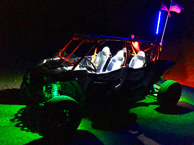 Rat Eye LED Fender Light Black